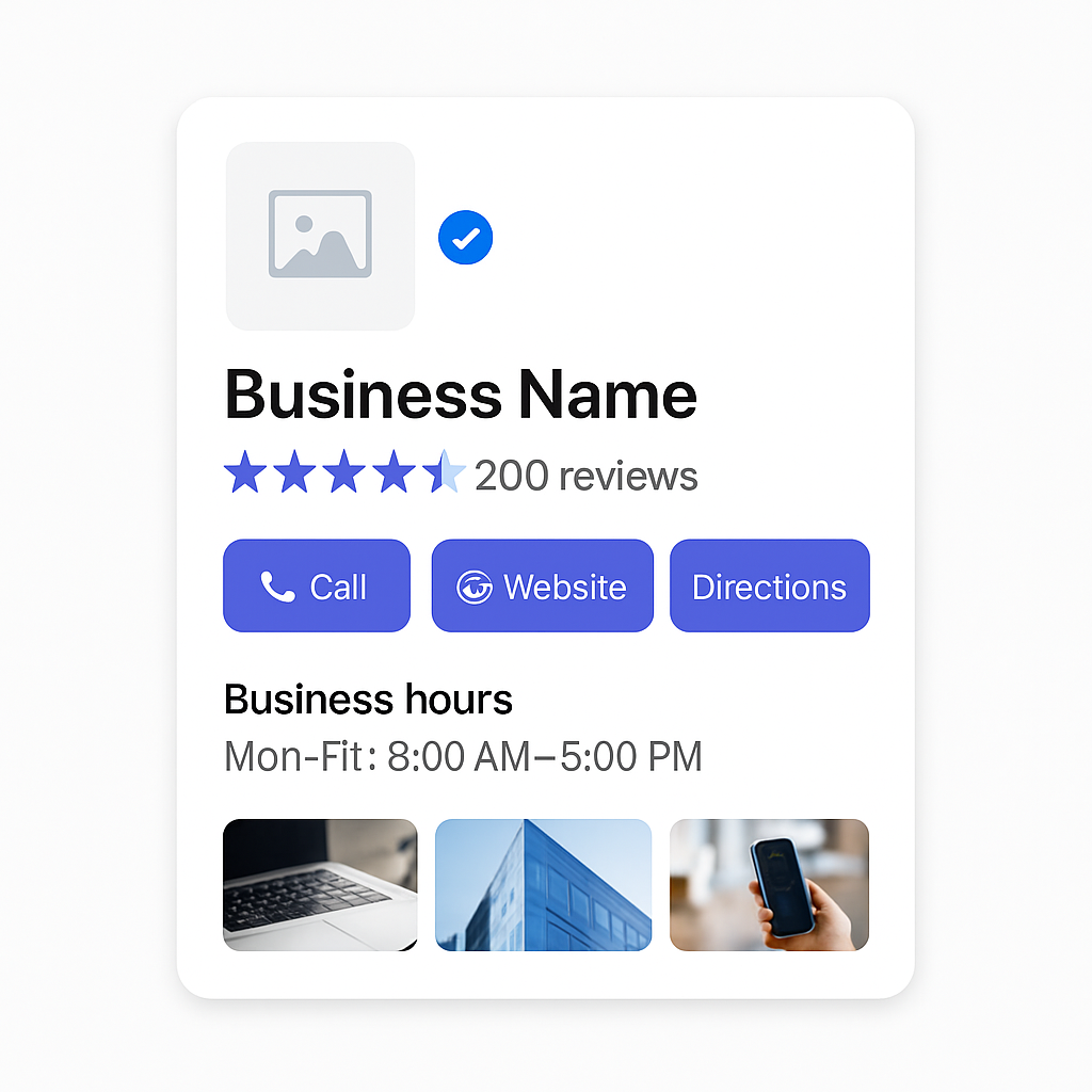 Professional premium business listing on Manushak.com showcasing enhanced visibility and lead generation features
